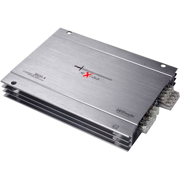 Vahvistin Excalibur X600.4 – 4-kanavainen – 2400W – Hopea EXCALIB Excalibur