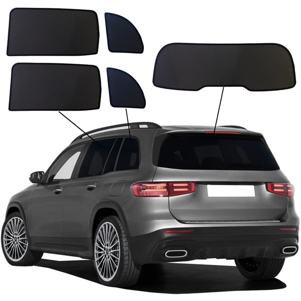 Asennussuoja Mercedes GLB (X247) & EQB, Takana SUNCLIP SunClip