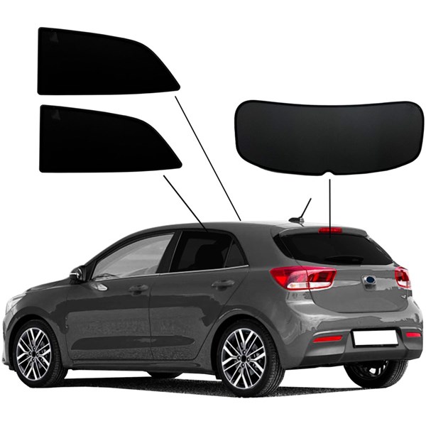 Asennussuoja Kia Rio IV (YB), Takana SUNCLIP SunClip