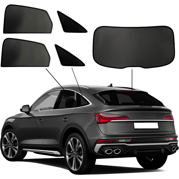 Asennussuoja Audi Q5 Sportback (FYT), Takana SUNCLIP SunClip