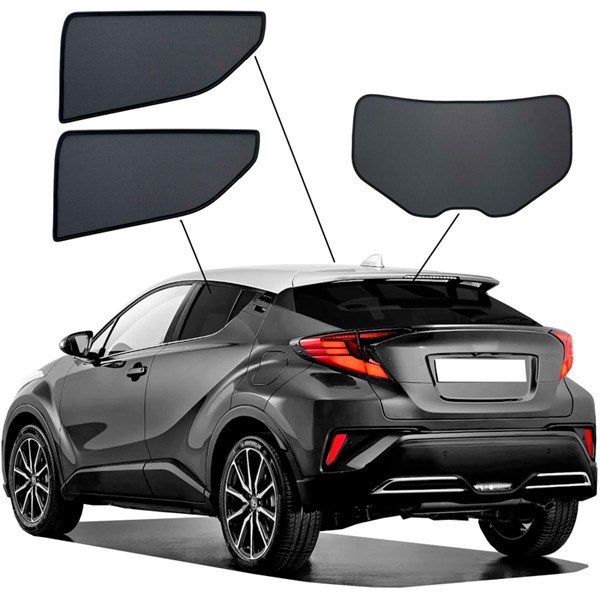 Asennussuoja Toyota C-HR (X1), Takana SUNCLIP SunClip