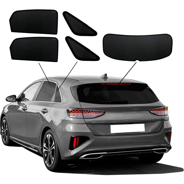 Asennussuoja Kia Cee'd (CD) HB 5-doors, Takana SUNCLIP SunClip
