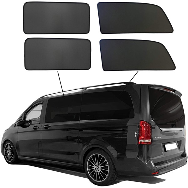 Asennussuoja Mercedes V-Class W447, Takana SUNCLIP SunClip