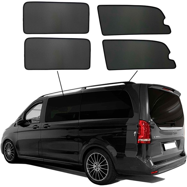 Asennussuoja Mercedes V-Class W447, Takana SUNCLIP SunClip