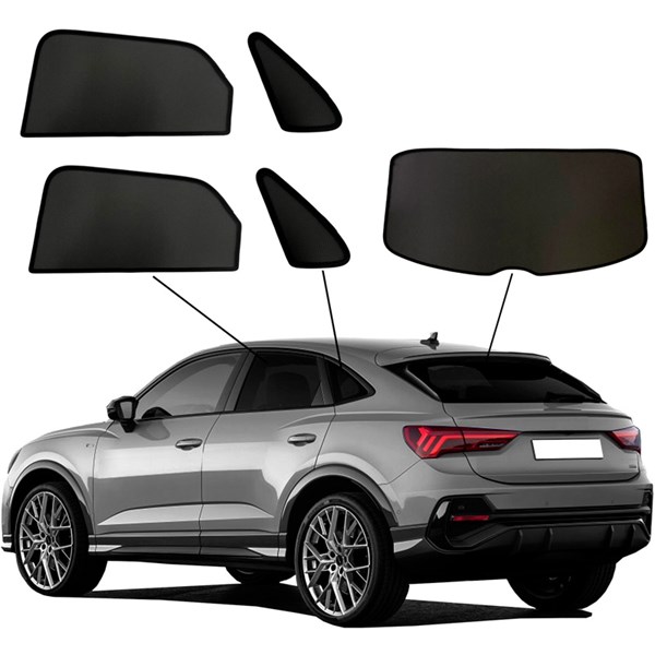 Asennussuoja Audi Q3 Sportback (F3N), Takana SUNCLIP SunClip