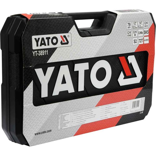 Työkalusarja 1/2" 79 osaa XXXL YATO Yato