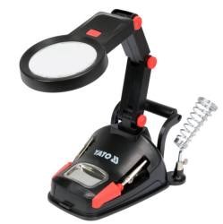 Juotosteline LED-lampulla YATO Yato