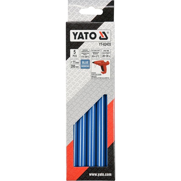 Liimapuikot 5 kpl sinisiä YATO Yato