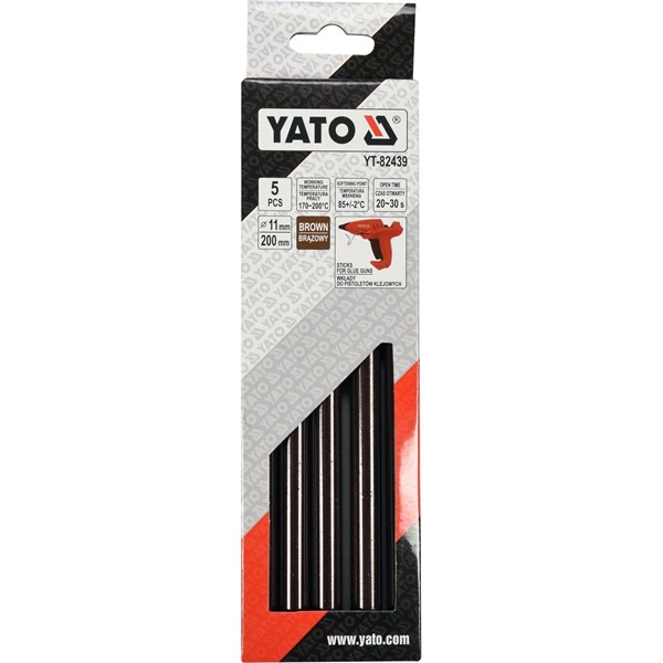 Liimapuikot 5 kpl Ruskea YATO Yato