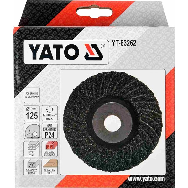 Hiomalaikka Yleiskäyttöinen M14 125 mm P24 YATO Yato