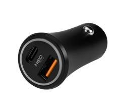Autolaturi USB ja USB-C 12–24V NEO Neo