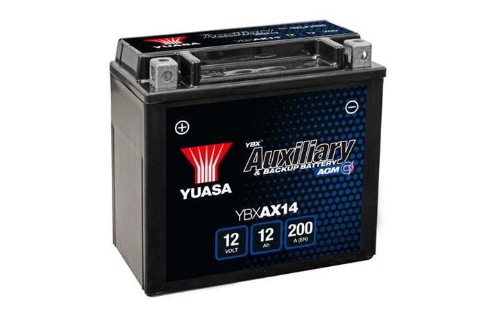 Varabatteri AUX 12V 12Ah 12VV YUASA YUASA