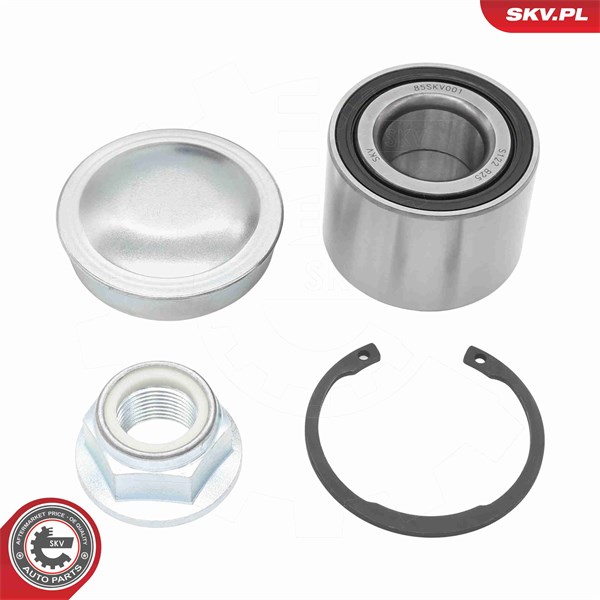 Pyöränlaakerisarja, Etuakseli, Taka-akseli ESEN SKV ESEN SKV