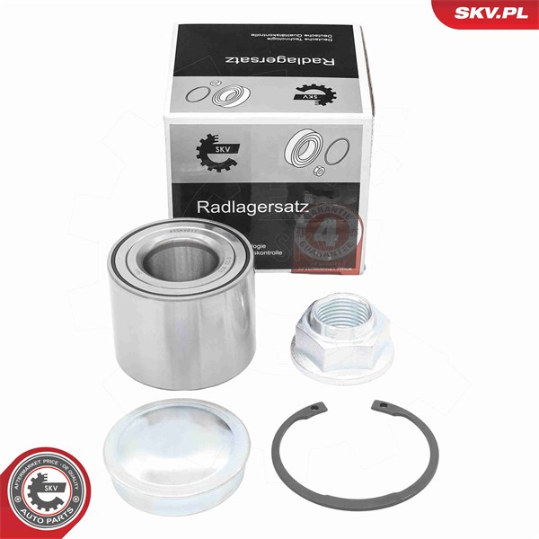 Pyöränlaakerisarja, Etuakseli, Taka-akseli, oikea, Taka-akseli, v ESEN SKV