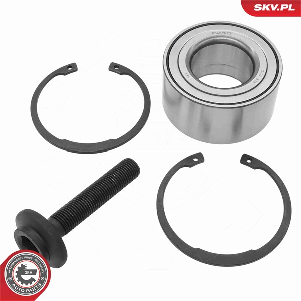 Pyöränlaakerisarja, Etuakseli, Taka-akseli, Etuakseli, oikea, Etu ESEN SKV