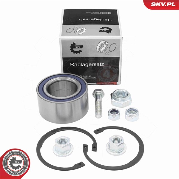 Pyöränlaakerisarja, Etuakseli, Taka-akseli, Etuakseli, oikea, Etu ESEN SKV