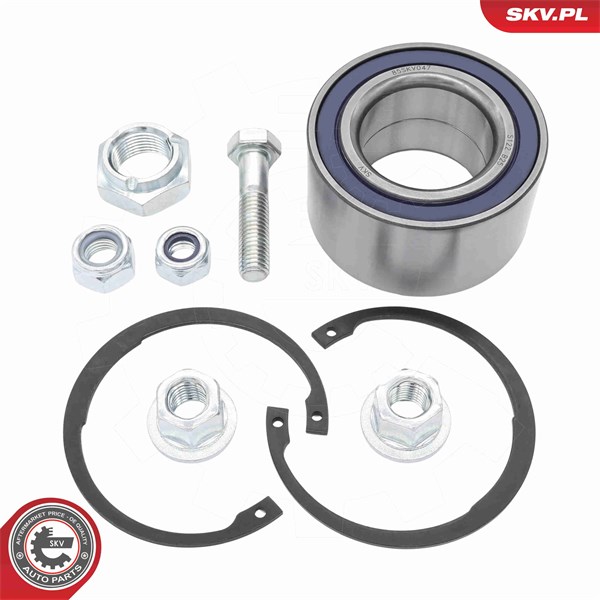 Pyöränlaakerisarja, Etuakseli, Taka-akseli, Etuakseli, oikea, Etu ESEN SKV