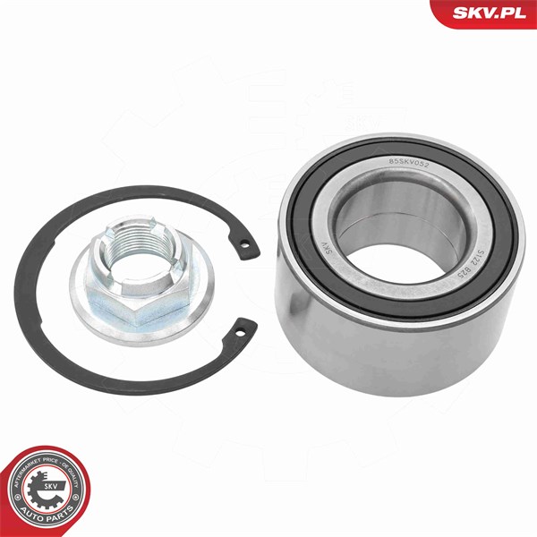 Pyöränlaakerisarja, Etuakseli, Etuakseli, oikea, Etuakseli, vasen ESEN SKV