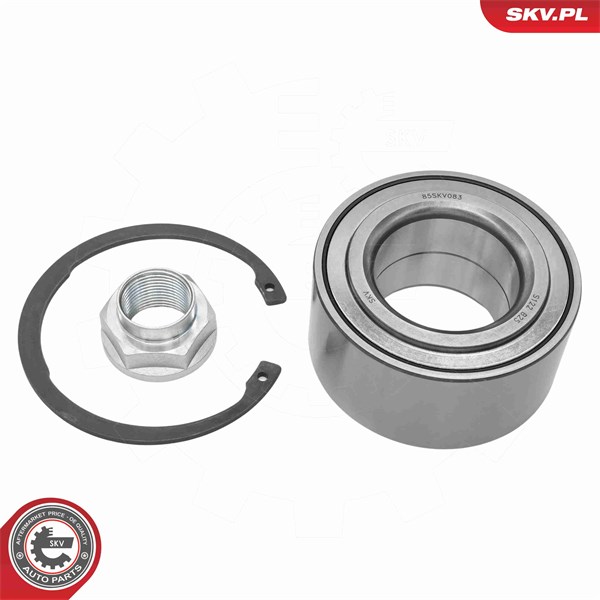 Pyöränlaakerisarja, Etuakseli, Etuakseli, oikea, Etuakseli, vasen ESEN SKV