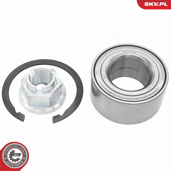 Pyöränlaakerisarja, Etuakseli, Etuakseli, oikea, Etuakseli, vasen ESEN SKV