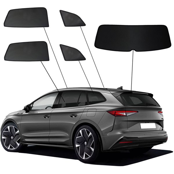 Asennussuoja Skoda Enyaq iV excl. Coupe, Takana SUNCLIP SunClip