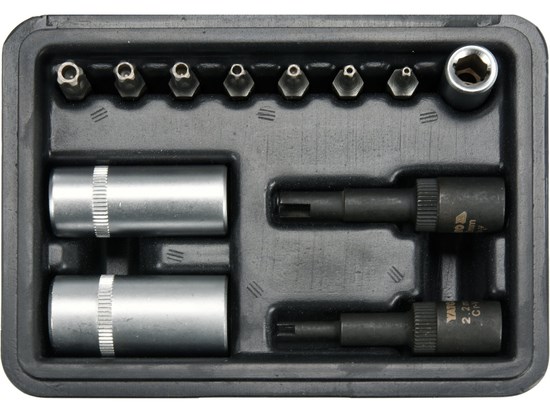 Ilmastointityökalusarja, 12 osaa, 1/4" YATO Yato