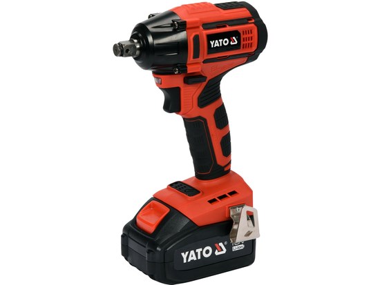 Slag-skruvdragare 18V &ndash; 1/2&Prime;, 250 Nm, batteri 3Ah YATO - 2307649