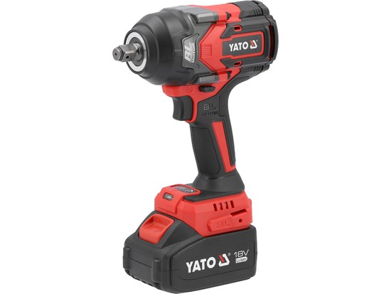 Mutterdragare 18V &ndash; 1/2&Prime;, 1200 Nm, batteri 4Ah YATO - 2307650