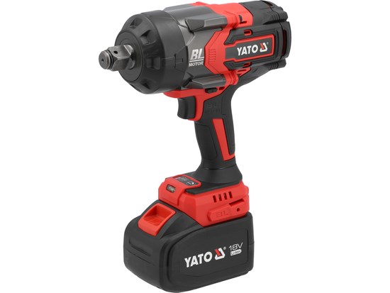 Mutterdragare 18 V &ndash; 3/4&Prime;, 2400 Nm batteri 6 Ah YATO - 2307651