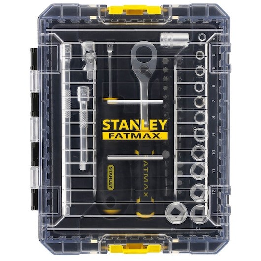 Hylsnyckelsats FATMAX 1/4" PRO-STACK M, 48 delar STANLEY - 2308869