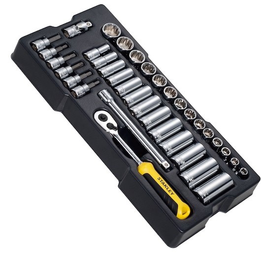 Hylssats 3/8", 36 delar STANLEY - 2308965