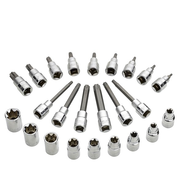 Hylsnyckelsats 1/2", 24 delar STANLEY - 2308967