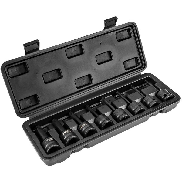 Torx iskukärkihylsyt 1/2" sarja 8 osaa NEO Neo