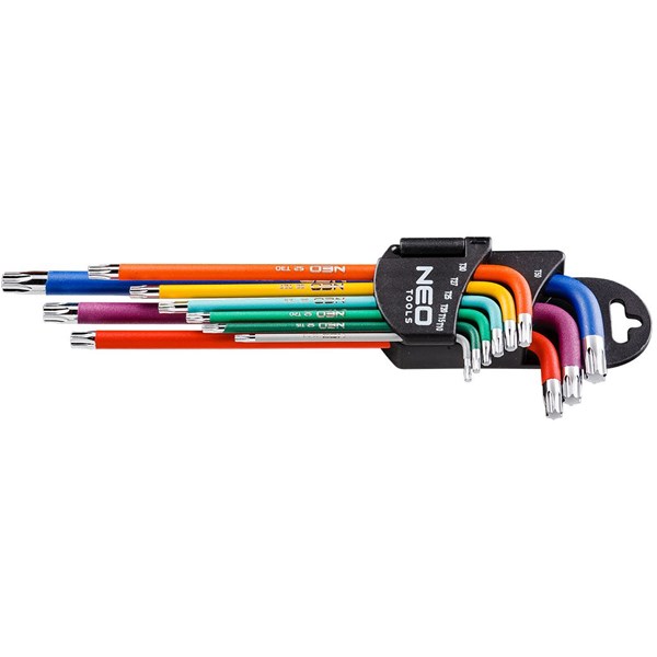 Torx-avainsarja T10–T50 9 osaa NEO Neo