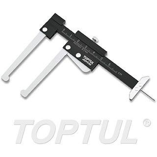 Skjutm&aring;tt bromsskivor 0&ndash;60 mm TOPTUL - 2362523