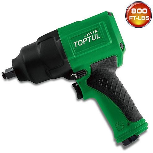 Tryckluftsdriven mutterdragare 1/2" 1085 Nm TOPTUL - 2362581