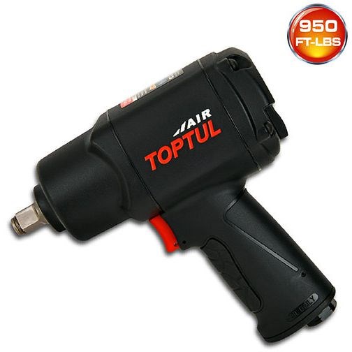 Tryckluftsdriven mutterdragare 1/2" 1288 Nm TOPTUL - 2362590