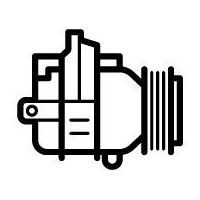 Kompressori, ilmastointilaite NRF NRF