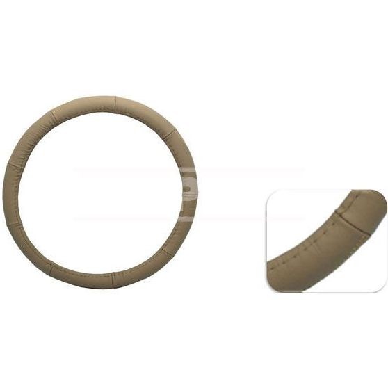Ohjauspyörän suojus nahka beige CARPRISS Carpriss