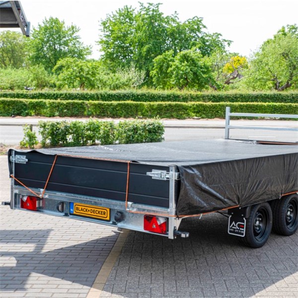 Perävaunun pressu 1,6x2,5 m BLACK+DECKER Black+Decker