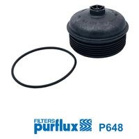 Kansi, öljynsuodatinpesä PURFLUX PURFLUX