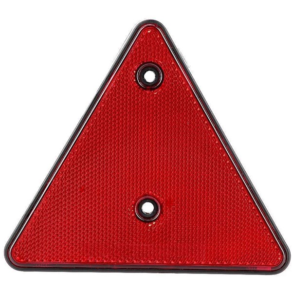 Heijastinkolmiot (2 kpl) 15x15x15 cm punainen