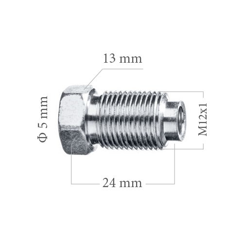 Jarruputken liitin