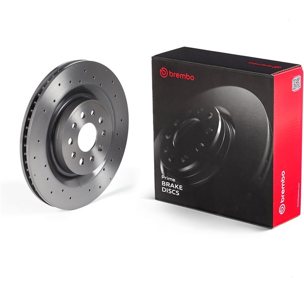 Jarrulevy Tuuletettu, Taka-akseli BREMBO BREMBO