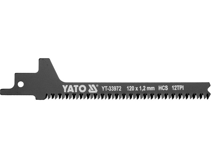 Tiikeriviilenterä HCS 120 mm 12T kaarisahaus YATO Yato
