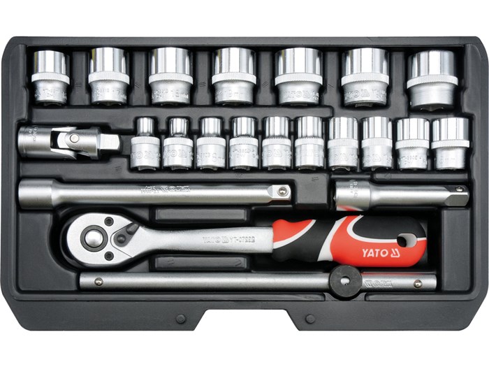 Hylsyavainsarja 3/8" 22 kappaletta YATO Yato