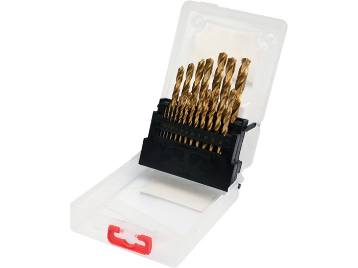 Kierteisporasarja HSS-TiN 1-10 mm 19 osaa YATO Yato