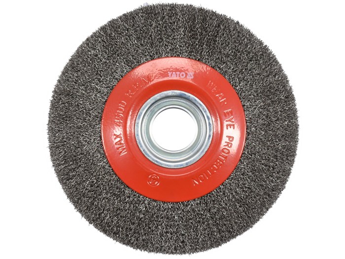 Rautalankaharja 200 mm Ø32 mm inox YATO Yato