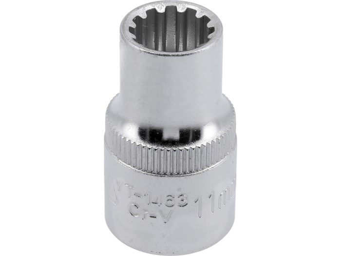 Spline-hylsy 1/2"x11 mm x38 mm YATO Yato