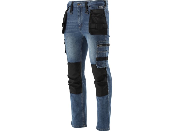 Stretchfarkut tuumaamansiniset koko 2XL YATO Yato